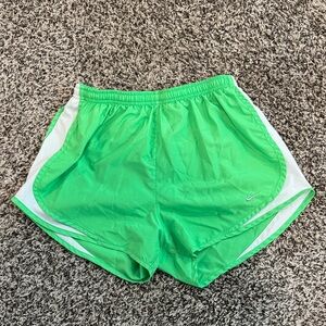 Nike Dri Fit Vibrant Green Athletic Shorts